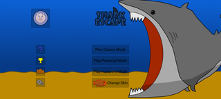 The menu reimplemented in Unity.