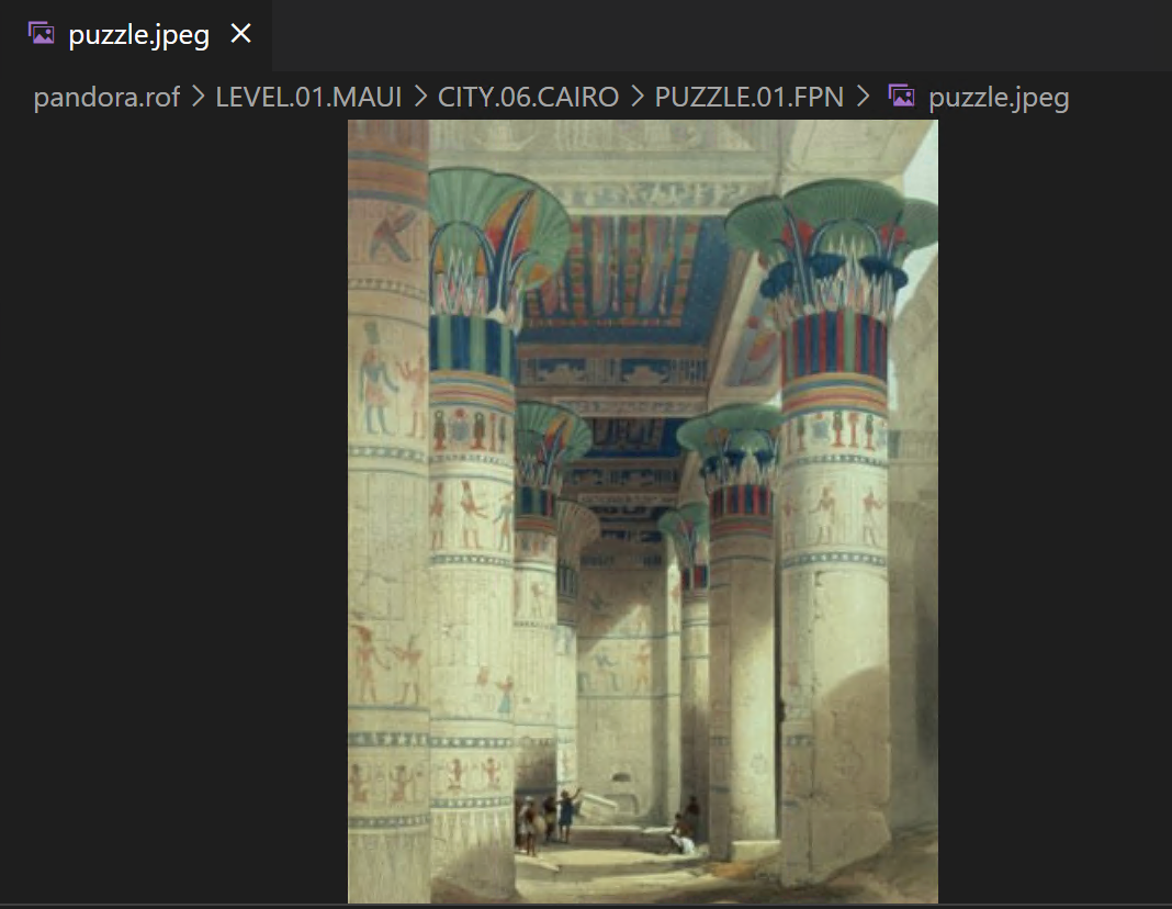 Cairo Focus Point puzzle 1